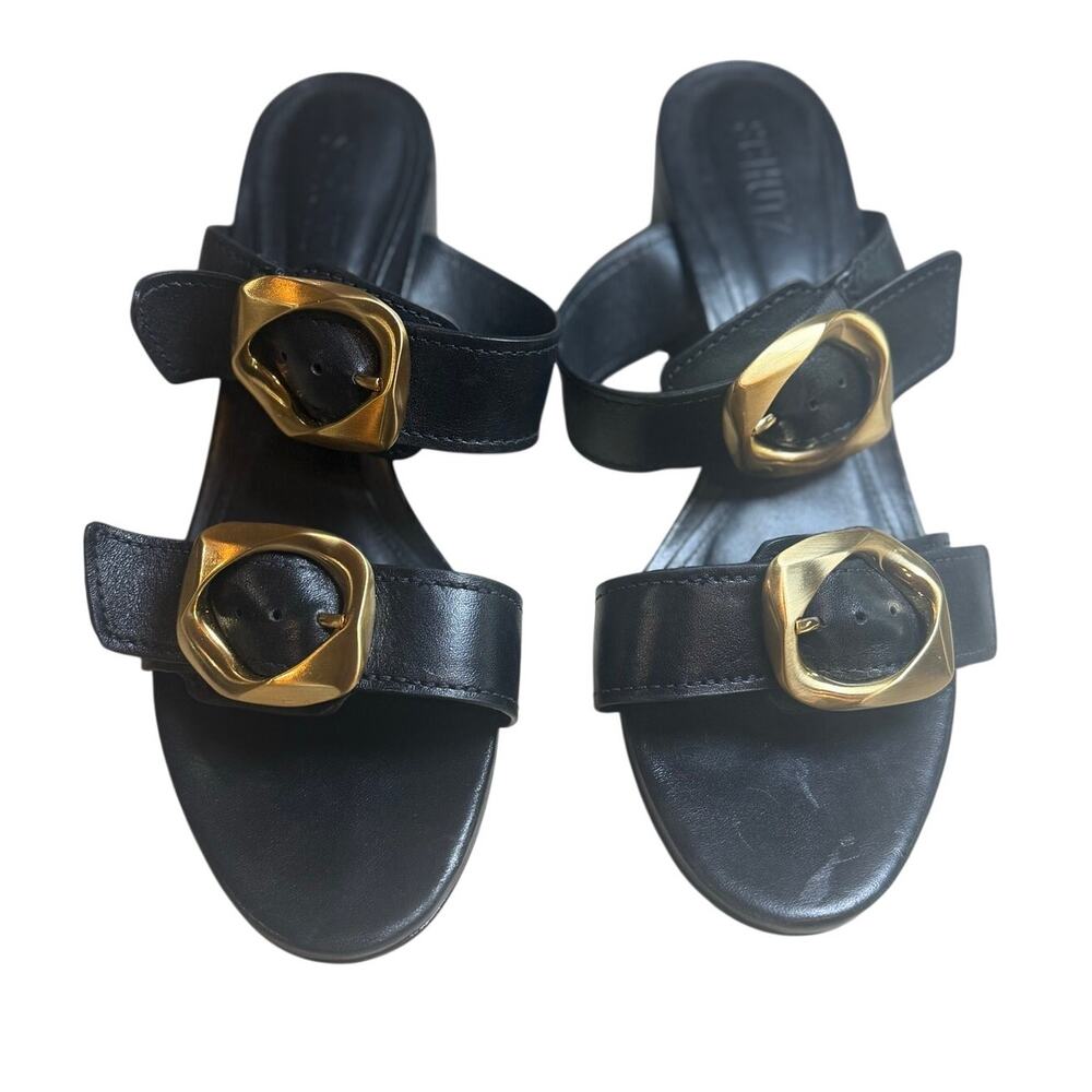 Schultz Olga Mid Sandal Black 9.5